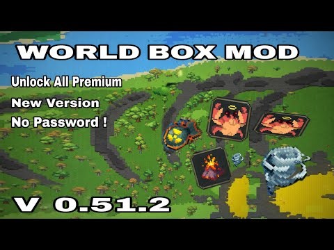 WORLD BOX MOD UNLOCK ALL PREMIUM NEW VERSION, NO PASSWORD, LINK IN DESK