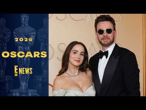 Chris Evans, Alba Baptista's First Red Carpet Since Welcoming Baby | Oscars 2026