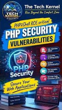PHP Security Vulnerability | PHP | Open-Source Technologies | The Tech Kernel