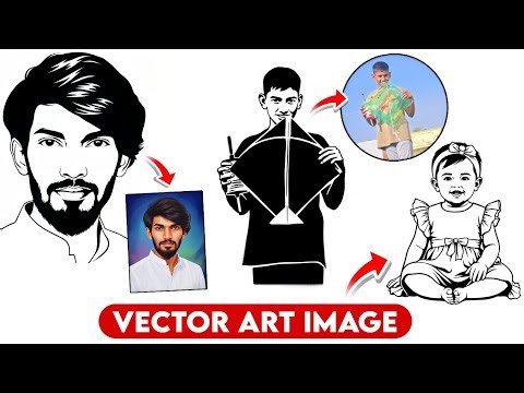 Vector Line Art photo editing telugu instagram trending boys ai photo editing 2026 New photo editing