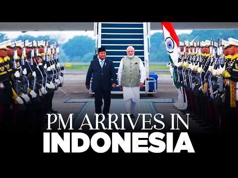 LIVE: PM Modi arrives in Indonesia