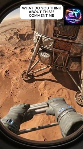 First-Person View Landing on Mars 😳🪐 | Astronaut POV