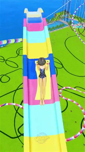 What Happens on a 90° High-Speed Water Slide?! 😱🌊 | Planet Coaster 2