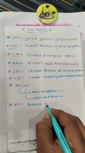 BPO full form #viral #competitiveexams #bpo #education #prasadkasula