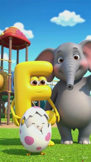 Fun Phonics for Kids Letter E | Egg, Elephant, Envelope ✉️ #Shorts”