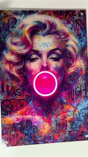 From design to glow: watch me create stunning LED wall art step by step.