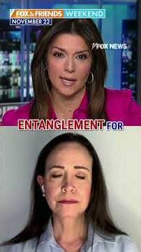 María Corina Machado: We are DISMANTLING a 'criminal structure' in Venezuela #shorts #venezuela