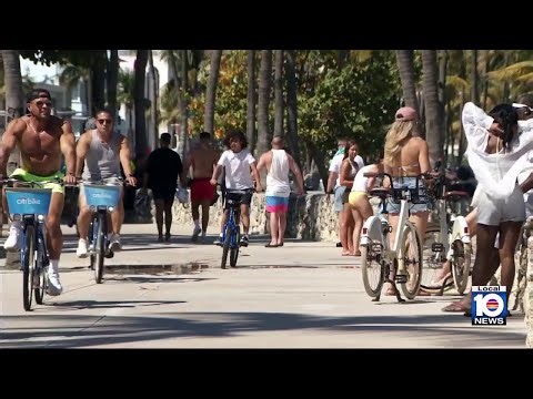 Spring Break in Miami Beach has been more calm this year