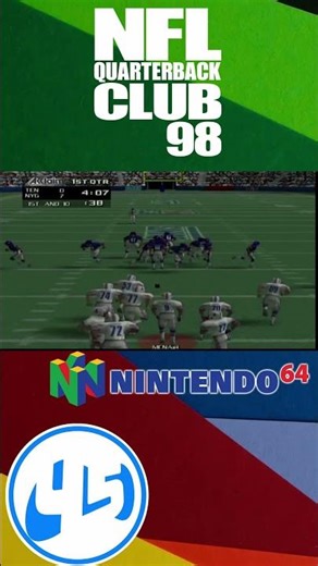 NFL Quarterback Club 98 (N64) – Gameplay Short