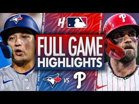 Toronto Blue Jays vs Philadelphia Phillies - FULL GAME HIGHLIGHTS 🔥 August 7, 2026 MLB Season