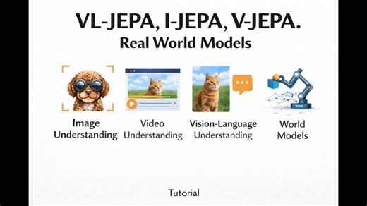 Yann LeCun JEPA Models: VL-JEPA, I-JEPA, V-JEPA. Real World Models. Nvidia… | Byte Goose AI