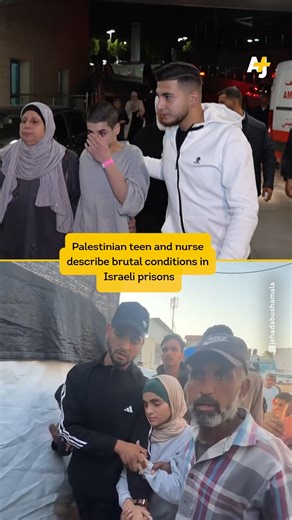 Palestinian American teen Mohammed Ibrahim and nurse Tasneem al-Hams described brutal conditions in Israeli prisons after being reunited with their families. | AJ