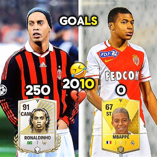 Ronaldinho x Mbappe Goals Skills🤣🔥☠️