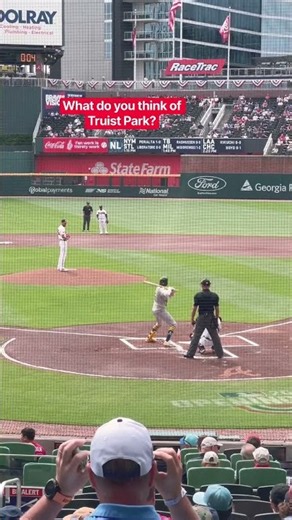 #AtlantaBraves Ballpark, truist park #travelvlog #theitinerary #baseball #travel #Atlanta #Braves