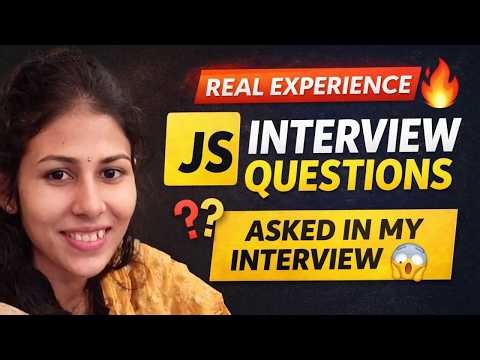 JavaScript Interview Questions (Basic to Advanced) 🔥 Real Interview Experience