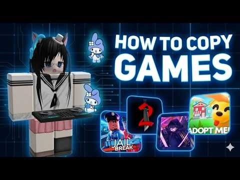 *SAFE* How To COPY Roblox Games NO BANS! Uncopylocked Roblox Games! Roblox Studio Tutorial. Coding.