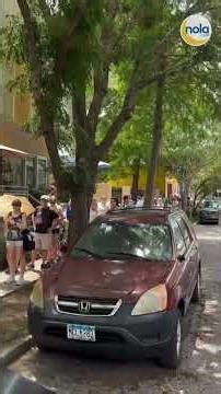 People line up around the block at Bywater Bakery to sign a petition to recall Gov. Jeff Landry