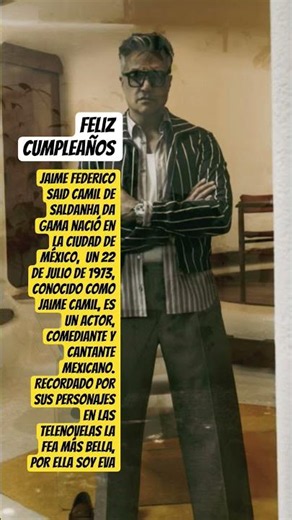 JAIME CAMIL | FELIZ CUMPLEAÑOS! #viral #mexico #felizcumpleaños #jaimecamil #actor#musica