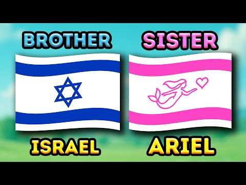 Flags With Twin Siblings | Fun With Flags
