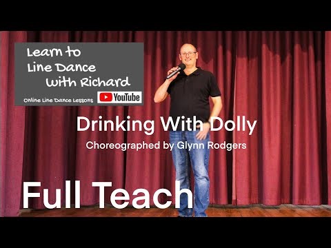 BEGINNER LINE DANCE LESSON 220 - Drinking With Dolly - Part 1 - Full Teach