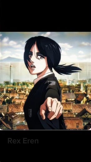 WHEN EREN SHOWS HIS TRUE POWER 🔥 #anime #aot #shorts