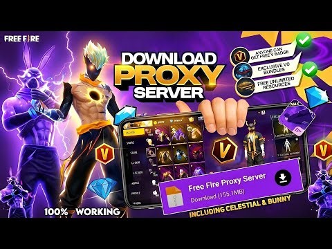 OB53 Update New Proxy Server l Free Fire New VIP Proxy Server l Free Fire New Event l Ff New Event 