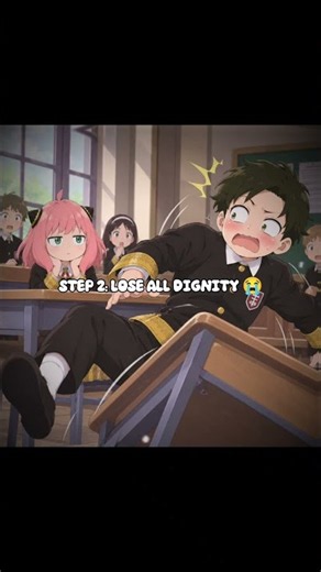 DAMIAN TRIED TO RIZZ UP ANYA… #anime #animeedit #spyxfamily #anyaforger #shorts