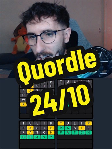 Quordle 24/10 — My Unbelievable Fail Explained