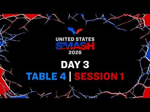 LIVE! | T4 | Day 3 | United States Smash 2026 | Session 1