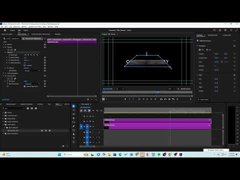 Cinematic Mirror Text Animation in Premiere Pro | Easy Text Effect Tutorial
