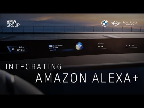 The BMW Intelligent Personal Assistant with Amazon Alexa+