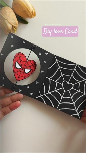 WEB OF LOVE - DIY LOVE CARD for you Love in Minutes!