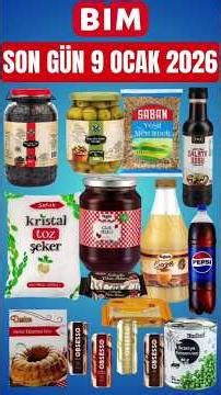 BİM 3 - 9 OCAK 2026 | BİM AKTÜEL ÜRÜNLER | BİM'DE BU HAFTA 🛒