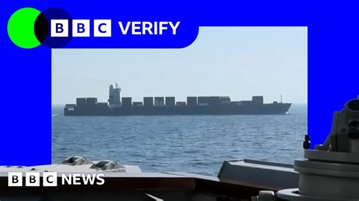 BBC Verify: What we know about the Iranian ship seized by the US