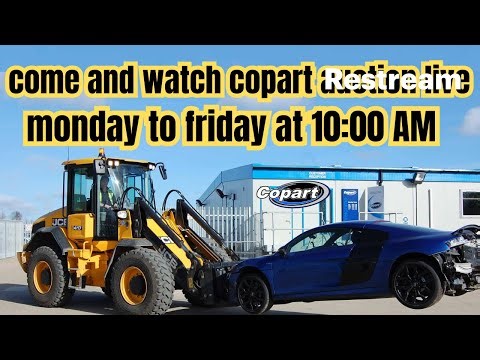 Copart Auto Auction -Live Stream