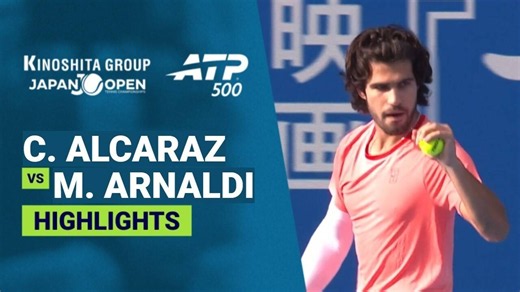 Carlos Alcaraz vs Matteo Arnaldi - Highlight | ATP 500: Kinoshita Group Japan Open Tennis Championships 2026