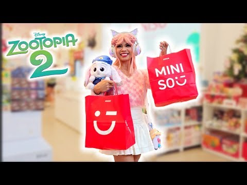 BUYING ONLY ZOOTOPIA AT MINISO!