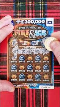 £3 National Lottery Scratch Card #nationallottery #scratchcard #shorts