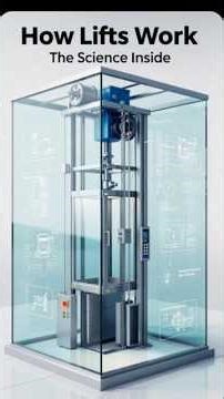 Inside a Lift: The amazing science behind elevators explained! 🚀