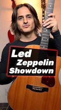 Led Zeppelin Acoustic Showdown