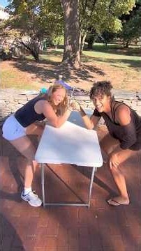 College Athlete Women Arm Wrestle #femalestrength #armwrestling #girlpower