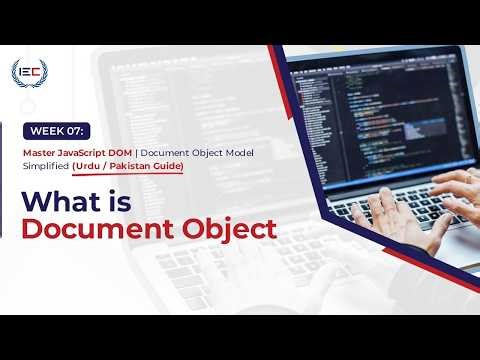 What is DOM in JavaScript? | Document Object Model Explained (Beginner Guide Pakistan)