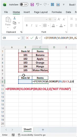 IFERROR with VLOOKUP in Excel How to Use Them Together | Majid Mazin |