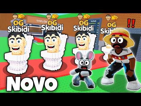 NOVO SKIBIDI TOILET OG FINALMENTE CHEGOU NO ROUBE UM BRAINROT! (NOVA ATUALIZAÇÃO)