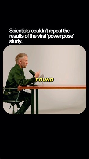 Scientist couldn't repeat the result of the viral "power pose" study.