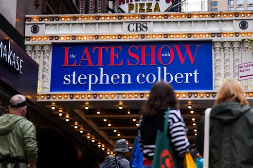 Where is Stephen Colbert's 'Late Show' sign? What we know