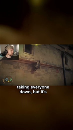 Jacksepticeye retreats from the guards and laughs at his failed stealth in 007 First Light.