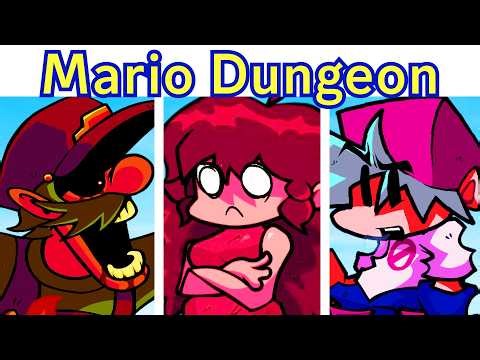 FNF MARIO.EXE DUNGEON IS SCARY! Mario’s Funkin’ Dungeon (DEMO) Coolrash’s Mario.exe Retake