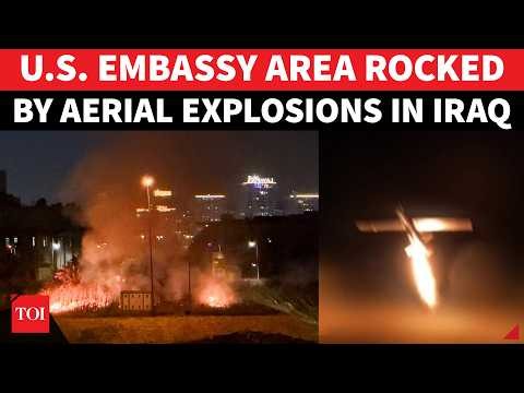 U.S. Embassy Under Attack? Explosions Rocks Baghdad Green Zone, Air Defences In Action | WATCH