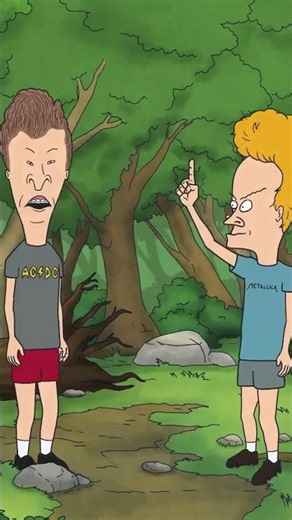Lost in the wilderness. A brand-new episode comes out TONIGHT at 10:30/9:30c. #BeavisandButtHead